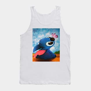 stitch butterfly Tank Top